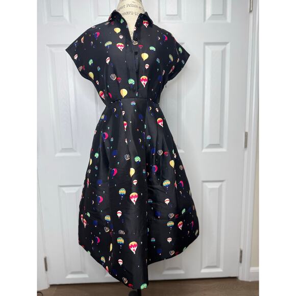 Kate Spade hot air Balloon midi dress fit & flare size 2 - Picture 8 of 10